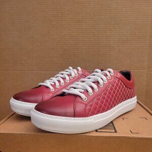 Gernie Men s 52 s Low Red Napa Sneaker Size 9    Red Napa   671012